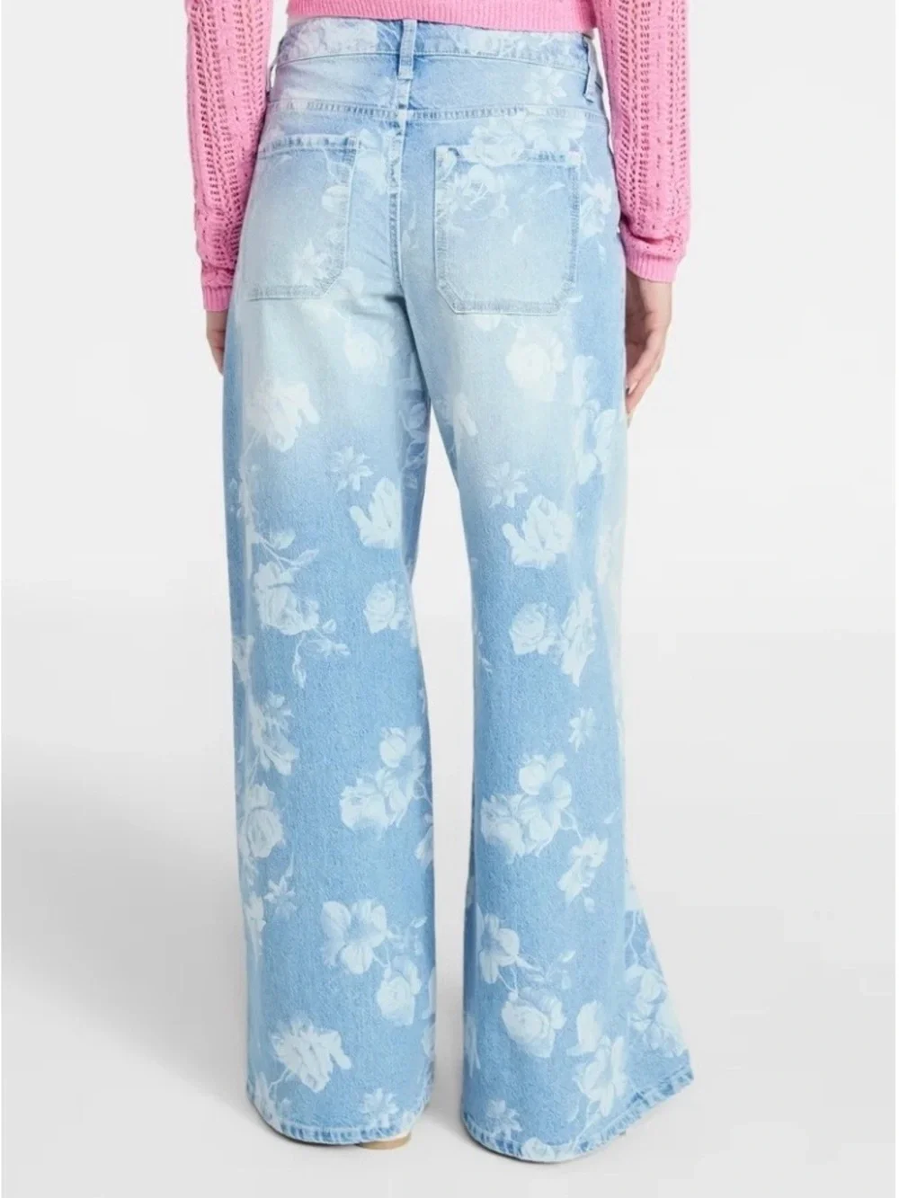 No Boundaries Extra Baggy Jeans 32” inseam size 0 NWT - Picture 3 of 10